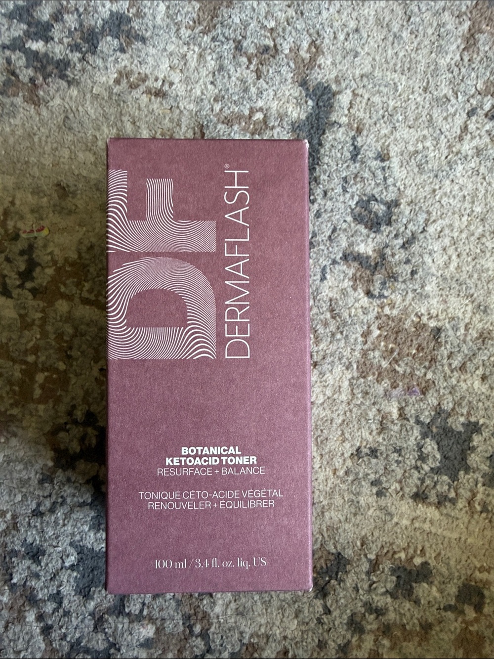 DERMAFLASH Botanical Keto Acid Toner – Rose Berry